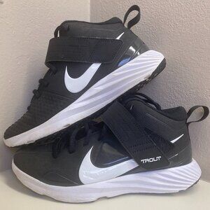 Nike Force Trout 7 Turf Black & White Youth Size 5Y, DC9217-002